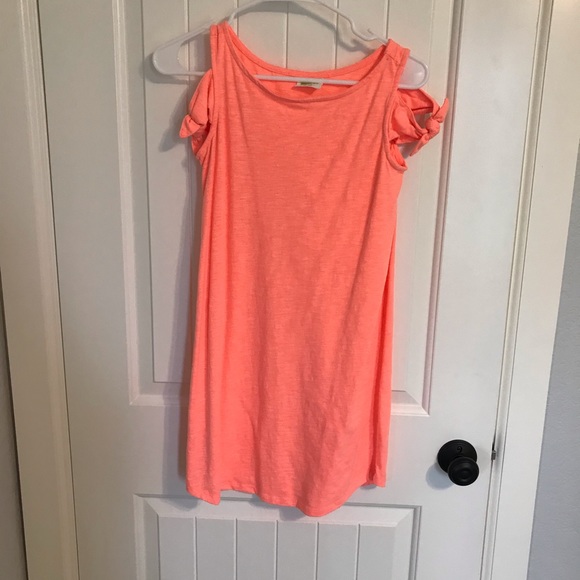 Crazy 8 Neon Orange Dress-Size XL - Picture 1 of 2